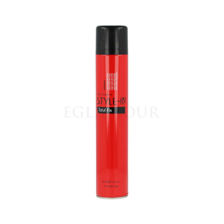 Inebrya Style-In Ice Cream Total Fix Hairspray Lakier do włosów 500 ml
