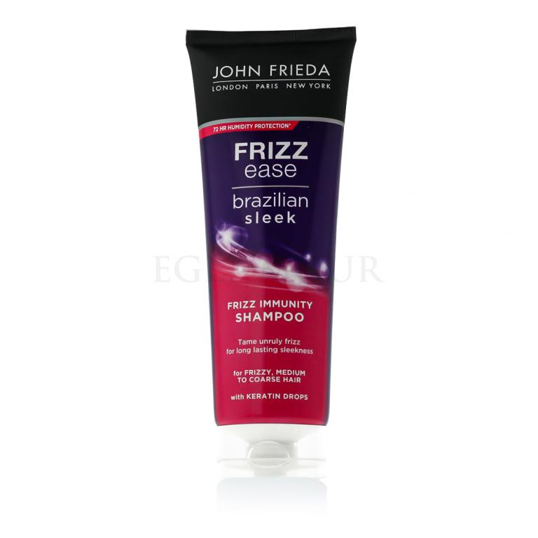 John Frieda Frizz Ease Brazilian Sleek Szampon do włosów dla kobiet 250 ml