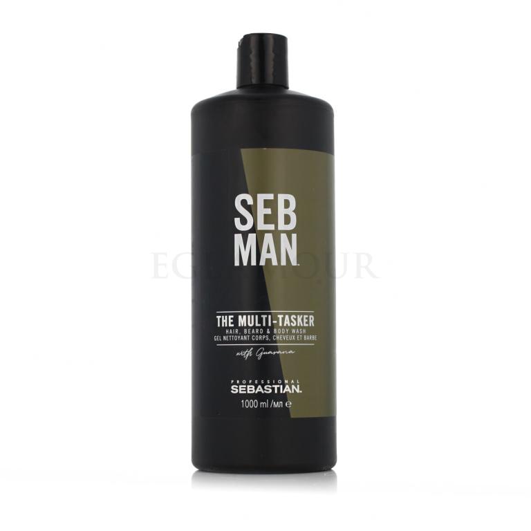 Sebastian Professional Seb Man The Multitasker 3 in 1 Żel pod prysznic dla mężczyzn 1000 ml