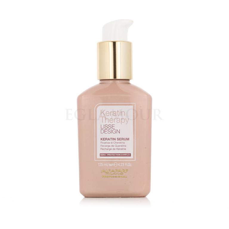 ALFAPARF MILANO Keratin Therapy Lisse Design Keratin Serum Serum do włosów dla kobiet 125 ml