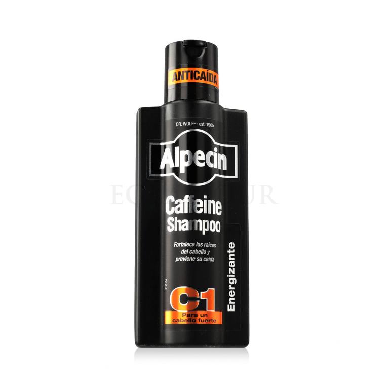 Alpecin Coffein Shampoo C1 Black Edition Szampon do włosów dla mężczyzn 375 ml