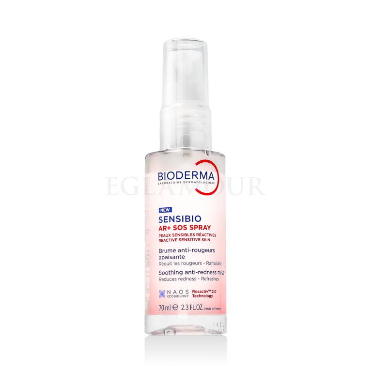 BIODERMA Sensibio AR+ SOS Spray Wody i spreje do twarzy dla kobiet 70 ml