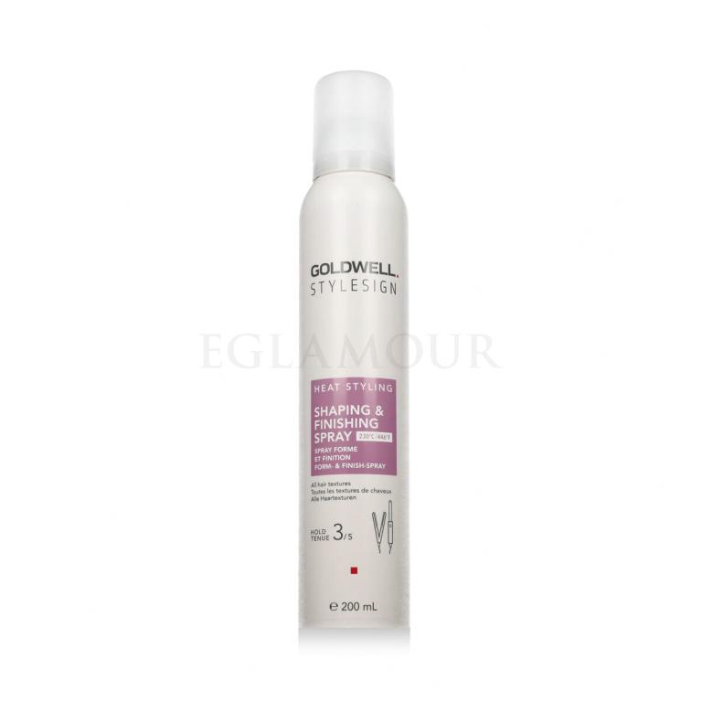 Goldwell Style Sign Heat Styling Shaping &amp; Finishing Spray Stylizacja włosów na gorąco dla kobiet 200 ml