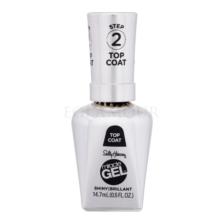 Sally Hansen Miracle Gel Top Coat Lakier do paznokci dla kobiet 14,7 ml Odcień 101 Top Coat