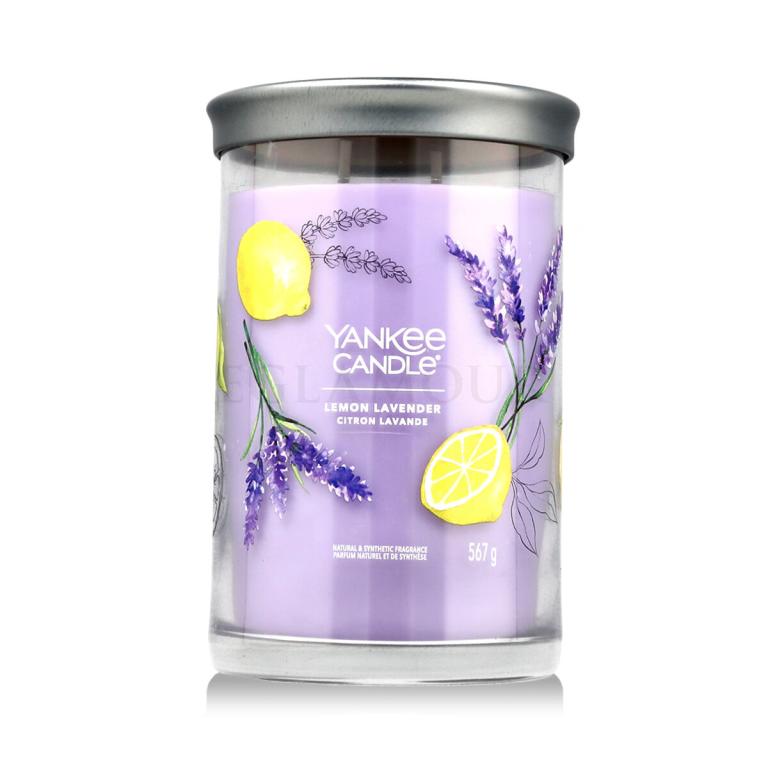 Yankee Candle Signature Lemon Lavender Tumbler Świeczka zapachowa 567 g