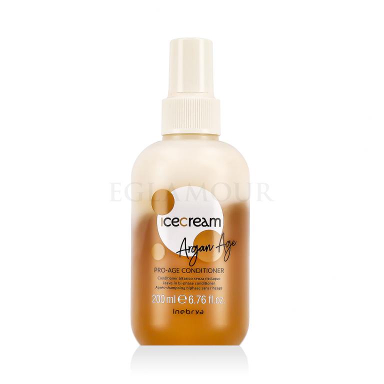 Inebrya Ice Cream Argan Age Pro-Age Conditioner Pielęgnacja bez spłukiwania 200 ml