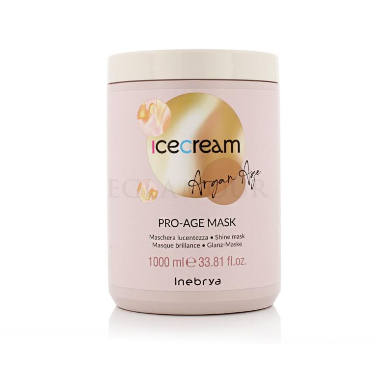 Inebrya Ice Cream Argan Age Pro-Age Mask Maska do włosów 1000 ml