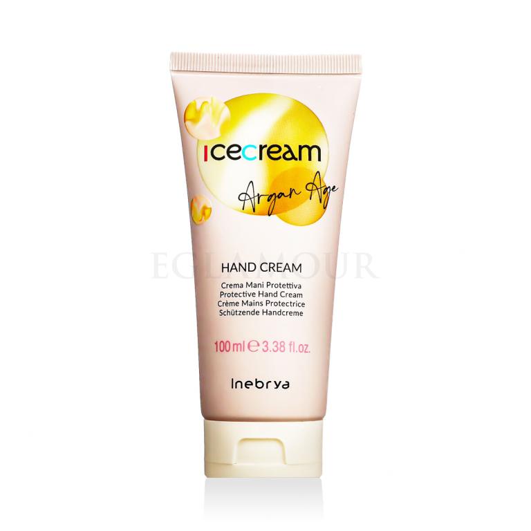 Inebrya Ice Cream Argan Age Protective Hand Cream Krem do rąk 100 ml