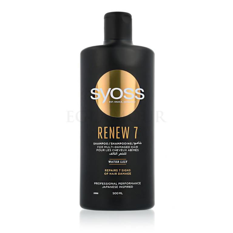 Syoss Renew 7 Shampoo Szampon do włosów dla kobiet 500 ml