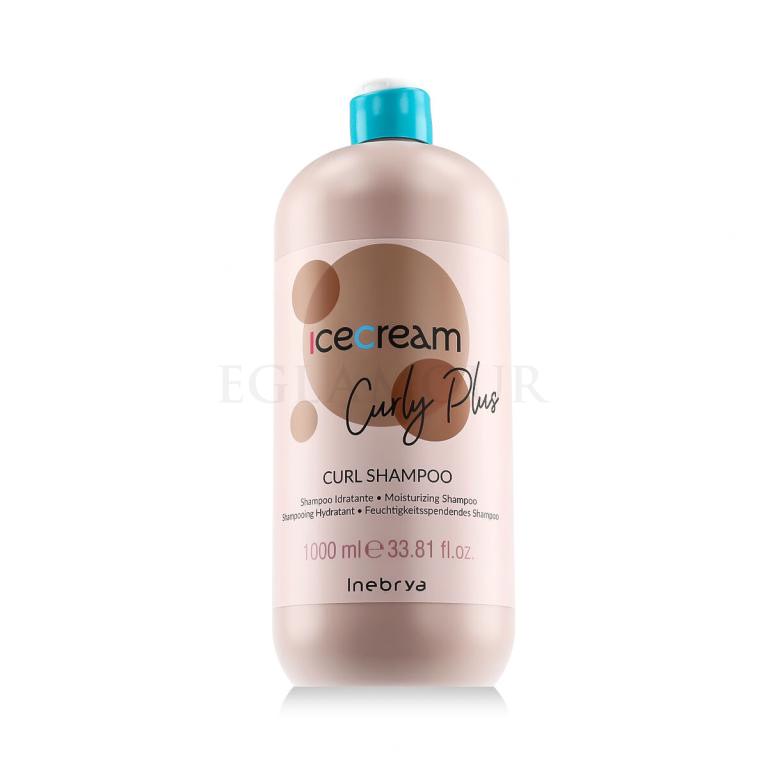 Inebrya Ice Cream Curly Plus Curly Shampoo Szampon do włosów 1000 ml