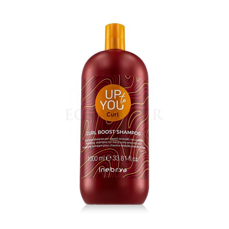 Inebrya Up To You Curl Boost Shampoo Szampon do włosów 1000 ml