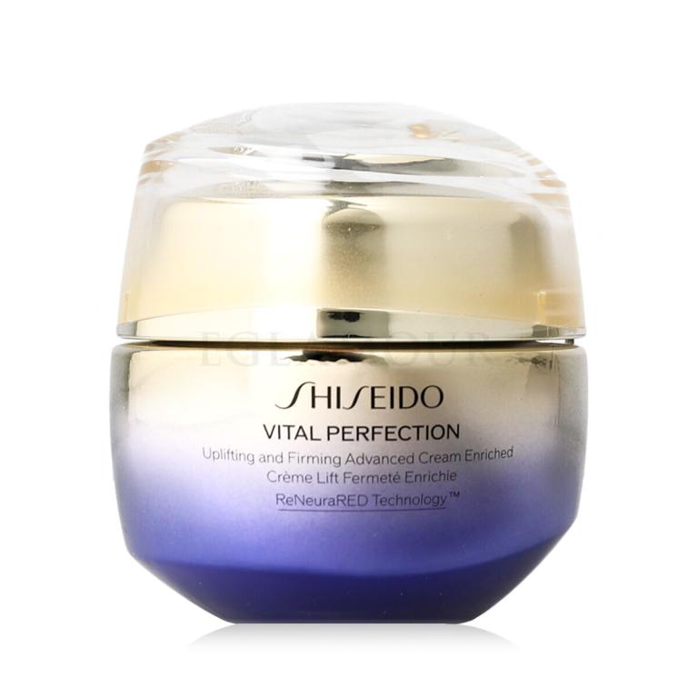 Shiseido Vital Perfection Uplifting and Firming Cream Enriched Krem do twarzy na dzień dla kobiet 50 ml