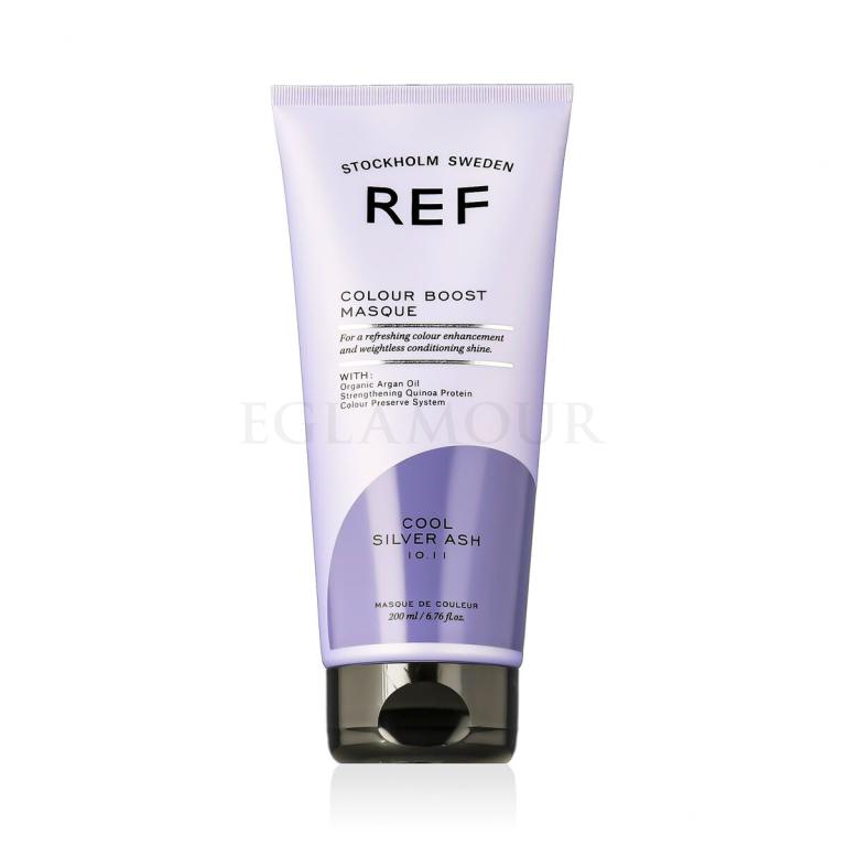 REF Colour Boost Masque Farba do włosów 200 ml Odcień Cool Silver Ash 10.11
