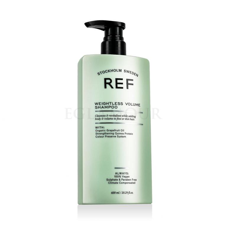 REF Weightless Volume Shampoo Szampon do włosów 600 ml