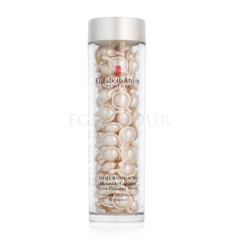 Elizabeth Arden Ceramide Hyaluronic Acid Capsules Hydra-Plumping Serum Serum do twarzy dla kobiet 90 szt