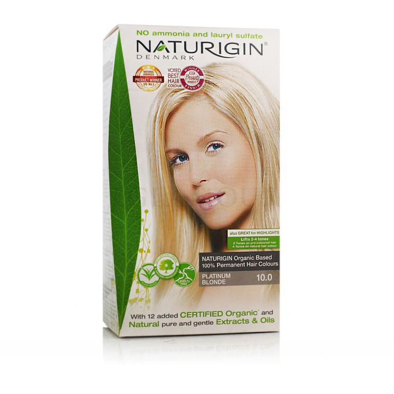 Naturigin Permanent Hair Colour Farba do włosów 115 ml Odcień Platinum Blonde 10.0