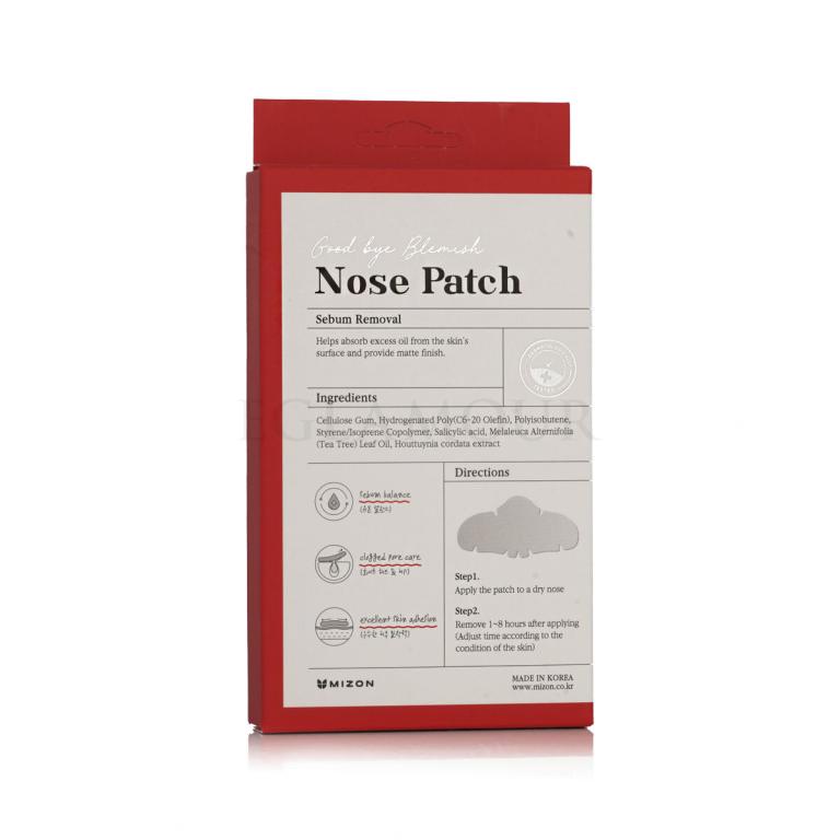 Mizon Good Bye Blemish Nose Patch Preparaty punktowe 10 szt
