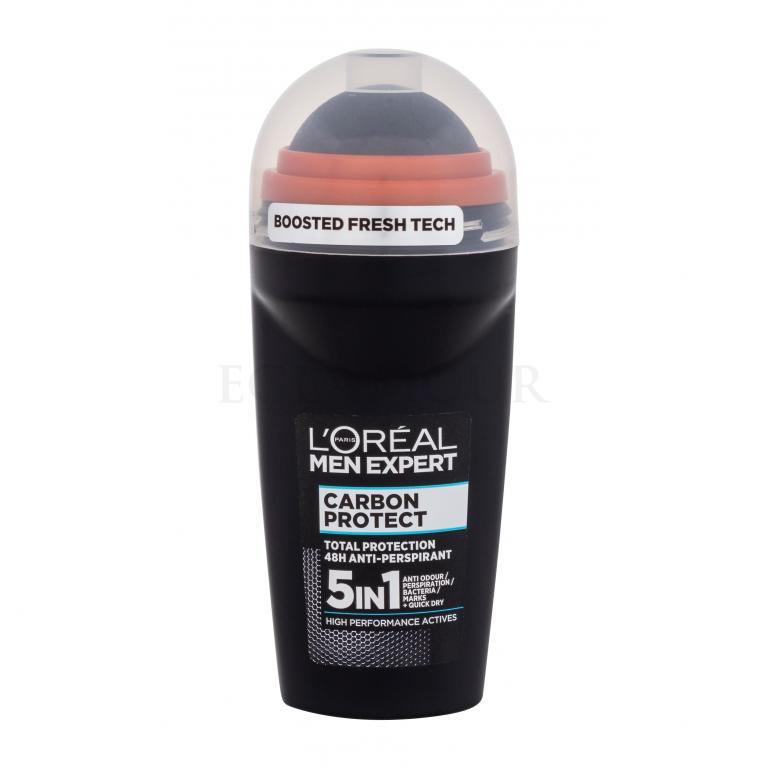 L&#039;Oréal Paris Men Expert Carbon Protect 5in1 Antyperspirant dla mężczyzn 50 ml