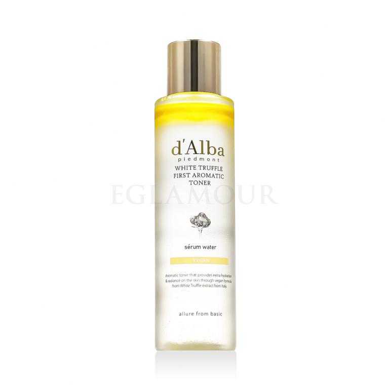 d'Alba White Truffle First Aromatic Toner Wody i spreje do twarzy dla kobiet 155 ml