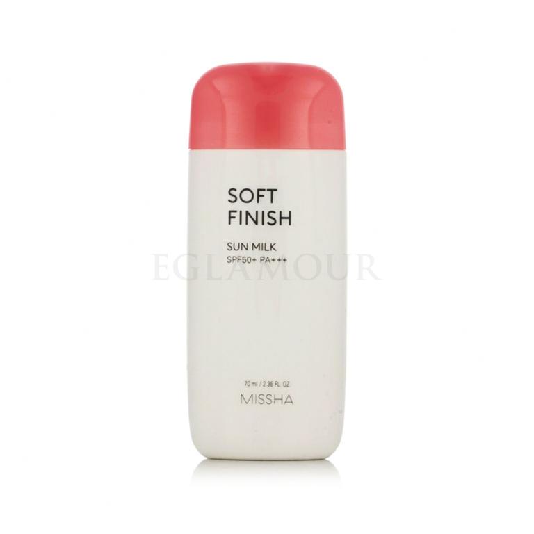 Missha All Around Safe Block Soft Finish Sun Milk SPF50+ Preparat do opalania twarzy 70 ml