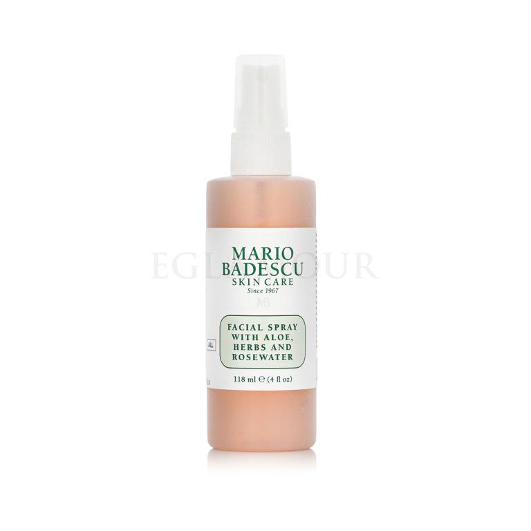 Mario Badescu Facial Spray Aloe, Herbs and Rosewater Wody i spreje do twarzy 118 ml