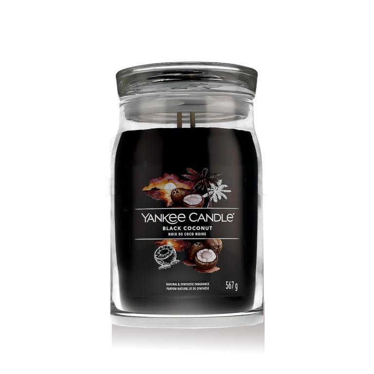 Yankee Candle Signature Black Coconut Świeczka zapachowa 567 g