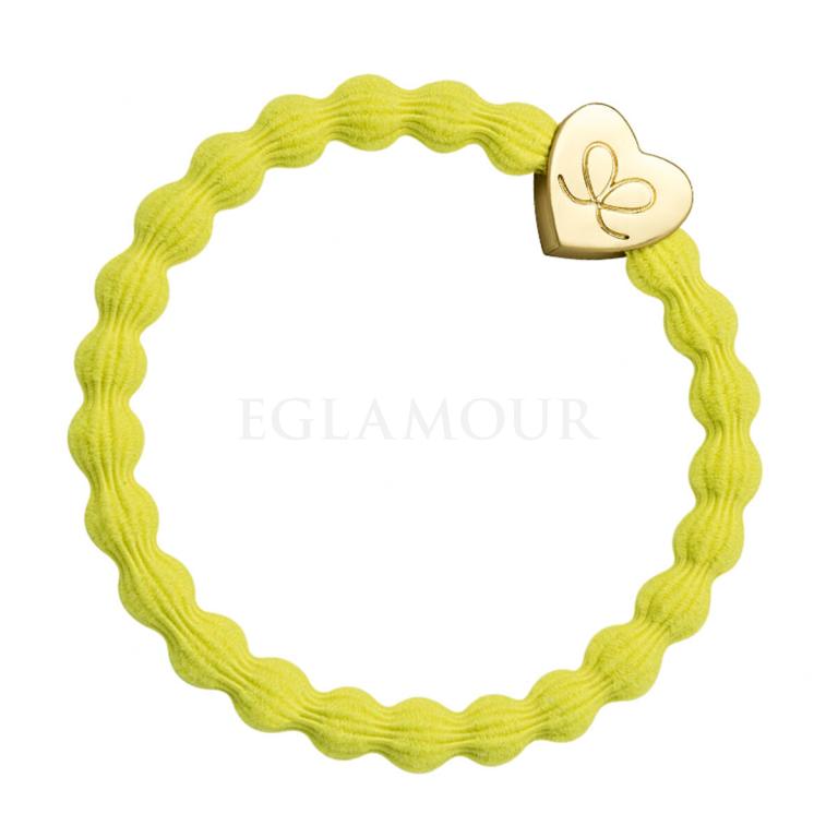 By Eloise London Gold Heart Gumka do włosów dla kobiet 1 szt Odcień Sunshine Yellow