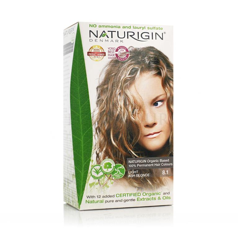 Naturigin Permanent Hair Colour Farba do włosów 115 ml Odcień Light Ash Blonde 8.1