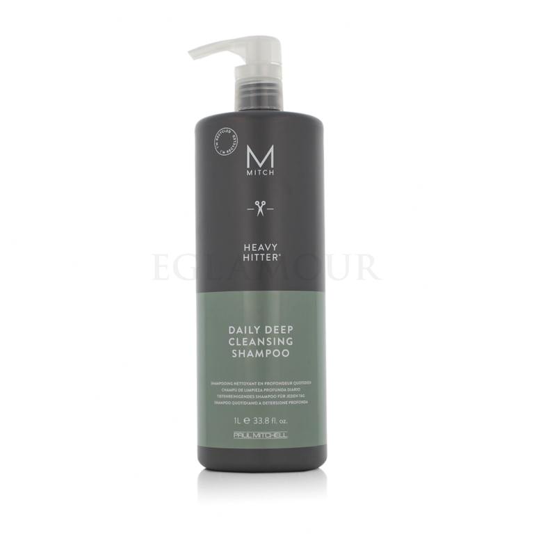 Paul Mitchell Mitch Heavy Hitter Daily Deep Cleansing Shampoo Szampon do włosów dla mężczyzn 1000 ml