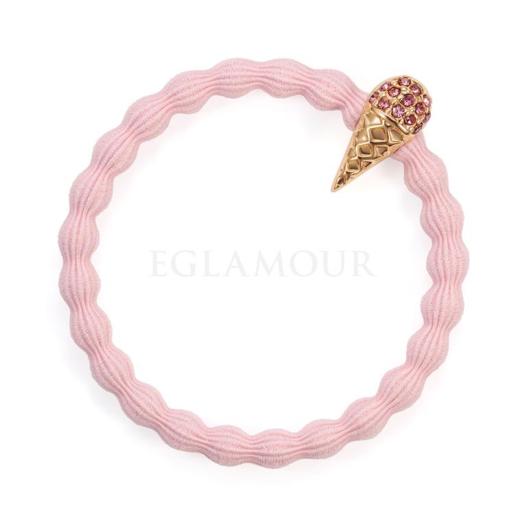By Eloise London Bling Charms Ice Cream Gumka do włosów dla kobiet 1 szt Odcień Strawberry