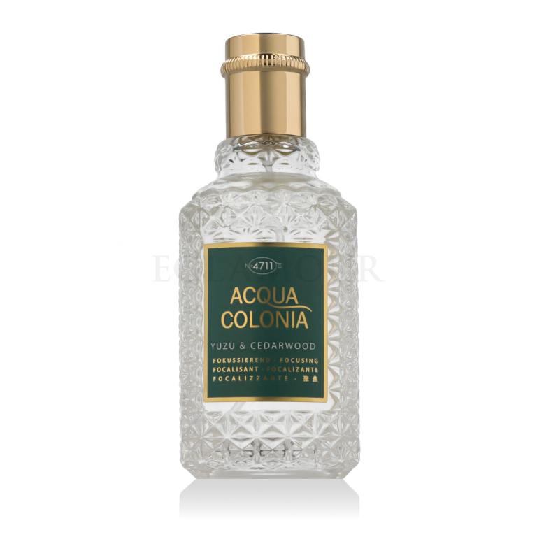 4711 Acqua Colonia Yuzu &amp; Cedarwood Woda kolońska 50 ml