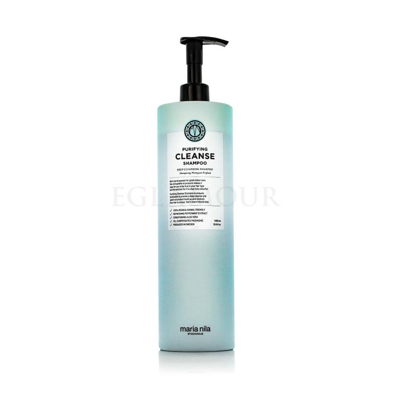 Maria Nila Purifying Cleanse Shampoo Szampon do włosów 1000 ml
