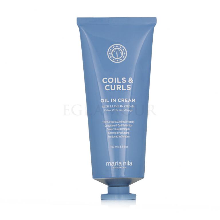 Maria Nila Coils &amp; Curls Oil-In-Cream Utrwalenie fal i loków 100 ml