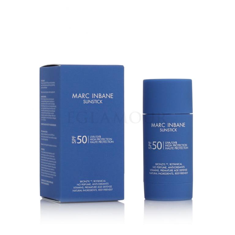 Marc Inbane Sunstick SPF50 Preparat do opalania twarzy 15 g Odcień modrá
