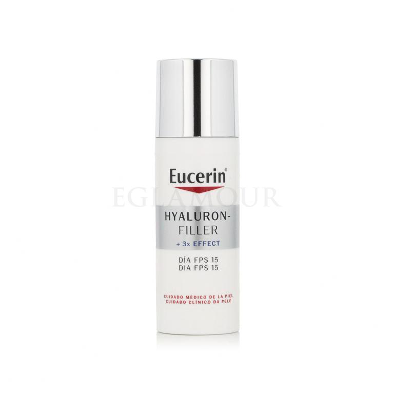 Eucerin Hyaluron-Filler + 3x Effect Day Cream SPF15 Krem do twarzy na dzień dla kobiet 50 ml