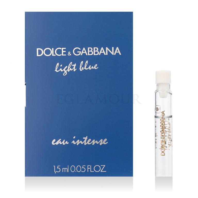 Dolce&amp;Gabbana Light Blue Eau Intense Woda perfumowana dla kobiet 1,5 ml