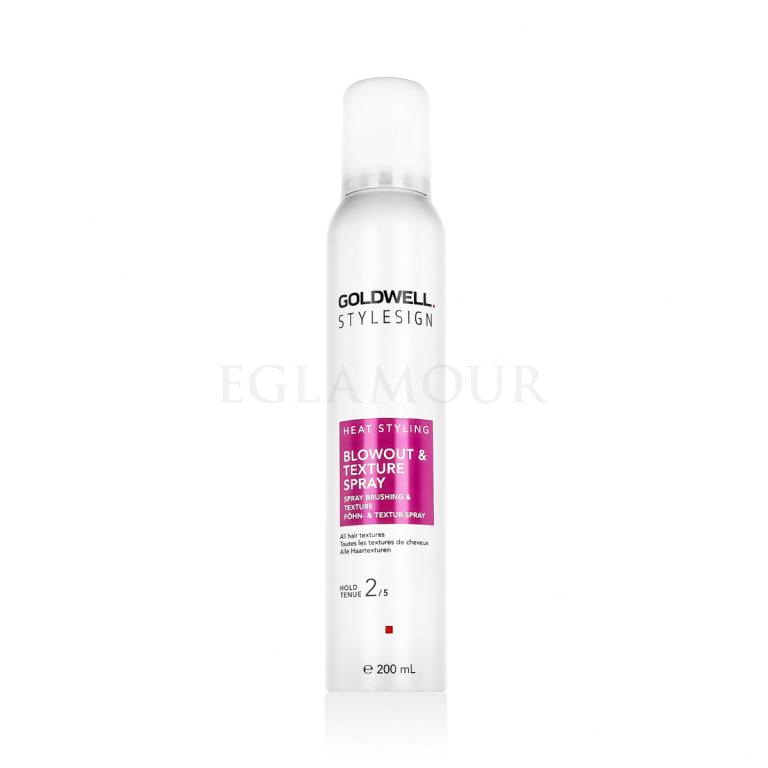 Goldwell Style Sign Heat Styling Blowout &amp; Texture Spray Objętość włosów dla kobiet 200 ml