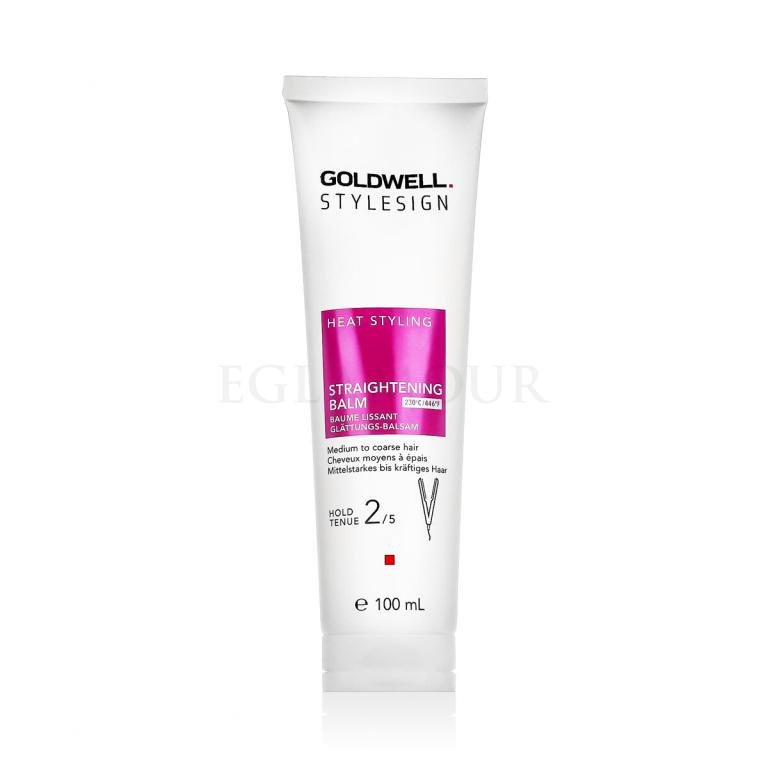 Goldwell Style Sign Heat Styling Straightening Balm Pielęgnacja bez spłukiwania dla kobiet 100 ml