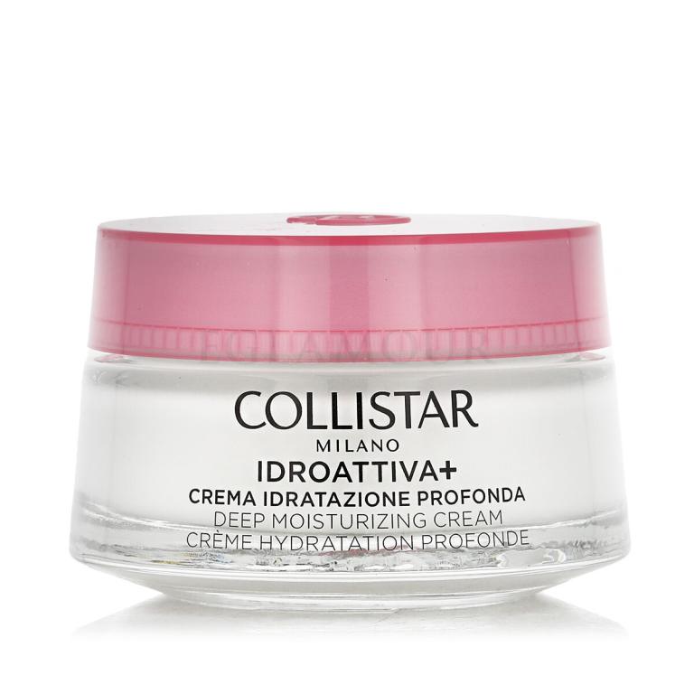 Collistar Idroattiva+ Deep Moisturizing Cream Krem do twarzy na dzień dla kobiet 50 ml
