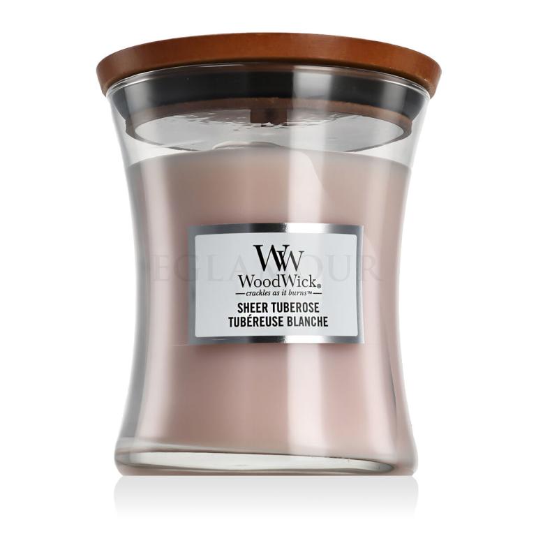WoodWick Sheer Tuberose Świeczka zapachowa 275 g