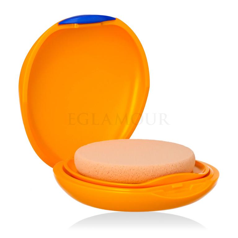 Shiseido Sun Protection Tanning Compact Foundation SPF10 Podkład dla kobiet 12 g Odcień Honey