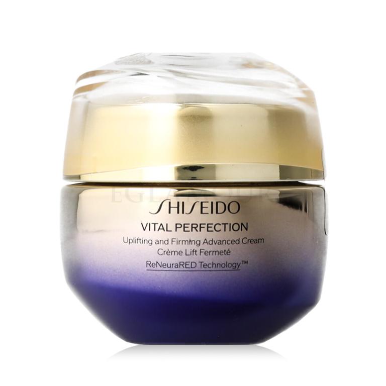 Shiseido Vital Perfection Uplifting &amp; Firming Advanced Cream Krem do twarzy na dzień dla kobiet 50 ml
