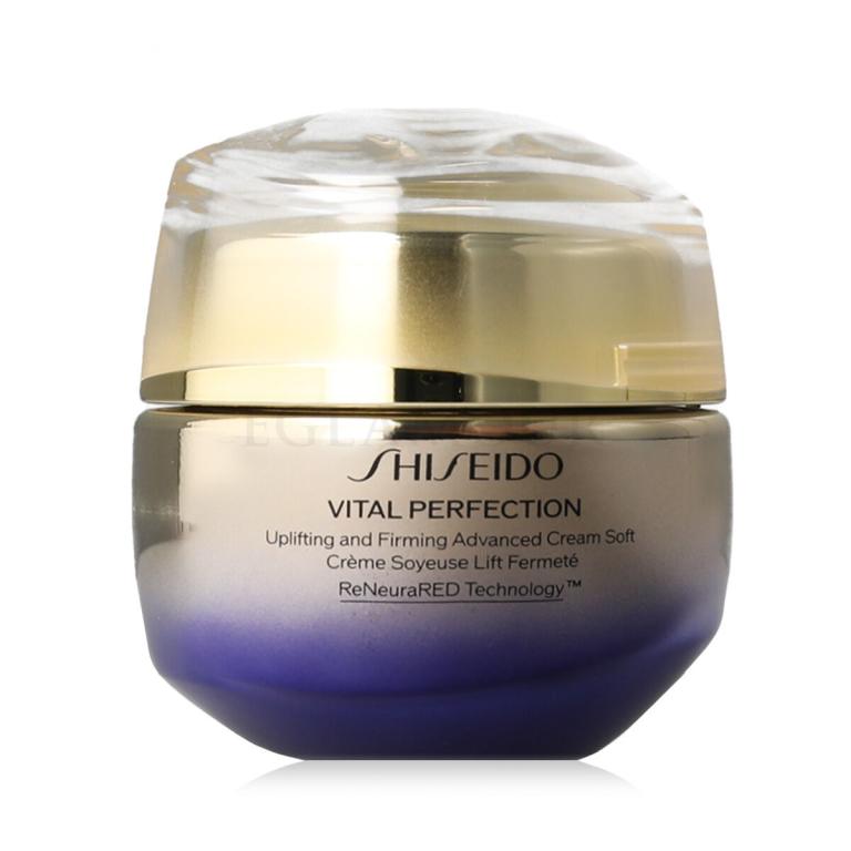 Shiseido Vital Perfection Uplifting &amp; Firming Advanced Cream Soft Krem do twarzy na dzień dla kobiet 50 ml