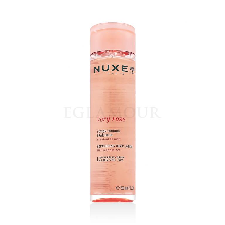 NUXE Very Rose Refreshing Tonic Lotion Toniki dla kobiet 200 ml