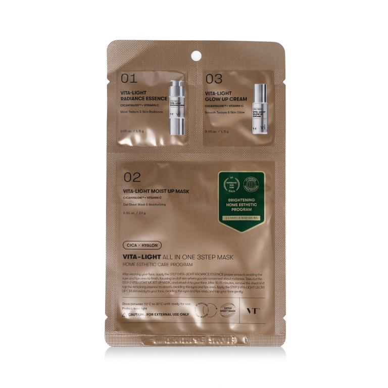 VT Cosmetics Vita Light All In One 3Step Mask Maseczka do twarzy Zestaw