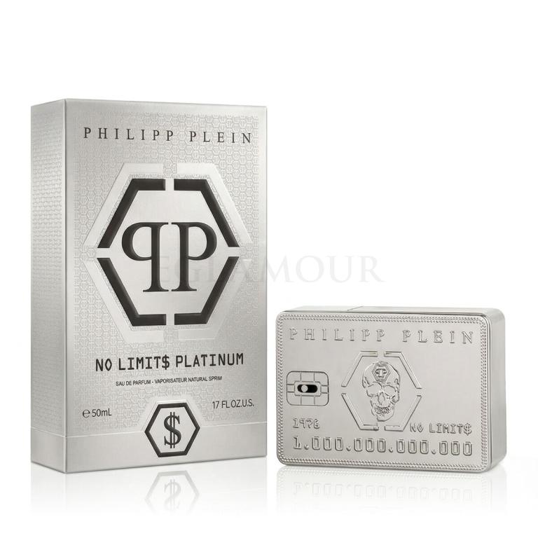 Philipp Plein No Limit$ Platinum Woda perfumowana dla mężczyzn 50 ml