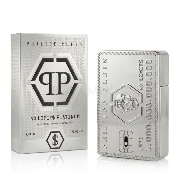 Philipp Plein No Limit$ Platinum Woda perfumowana dla mężczyzn 90 ml