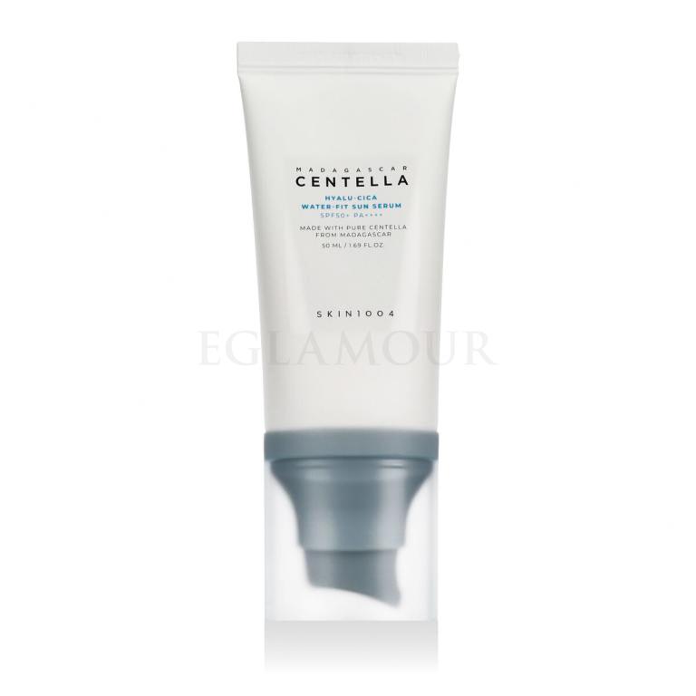 SKIN1004 Hyalu-Cica Water-Fit Sun Serum SPF50+ Preparat do opalania twarzy dla kobiet 50 ml