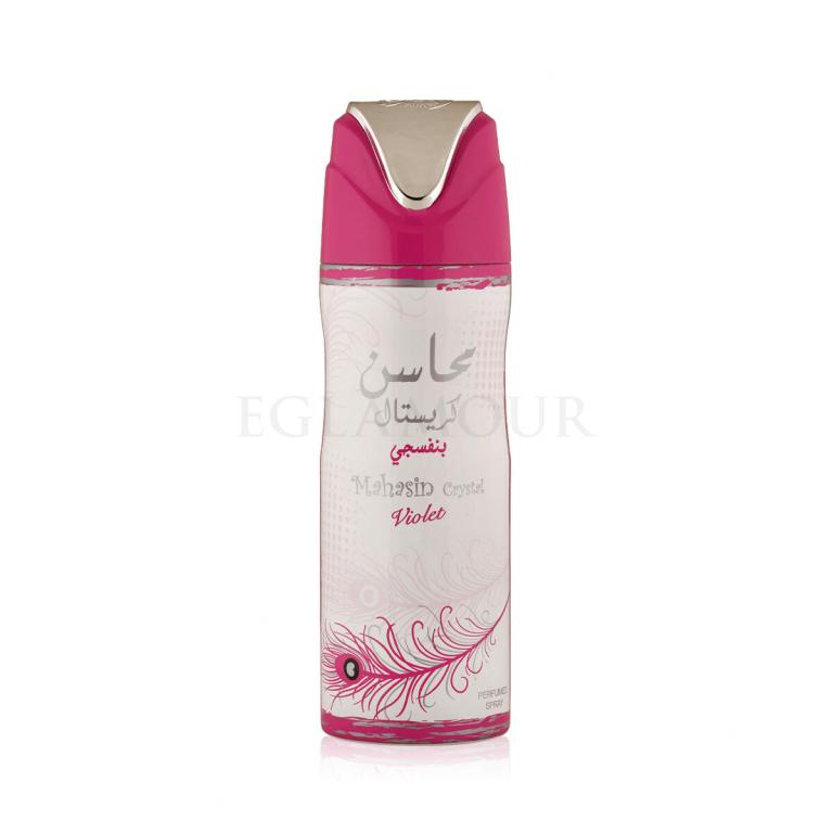 Lattafa Mahasin Crystal Violet Dezodorant dla kobiet 200 ml