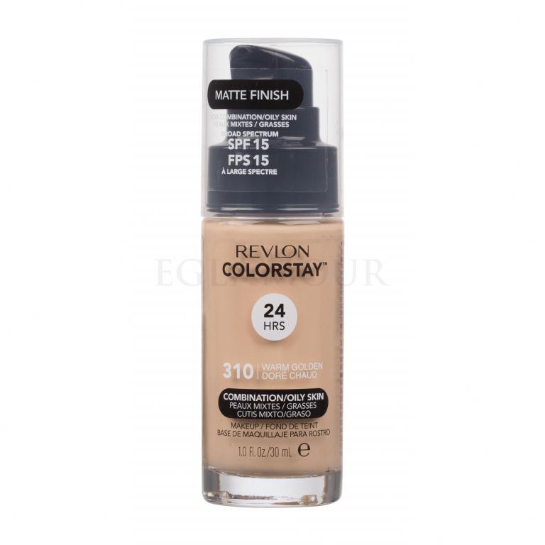 Revlon Colorstay Combination Oily Skin SPF15 Podkład dla kobiet 30 ml Odcień 310 Warm Golden